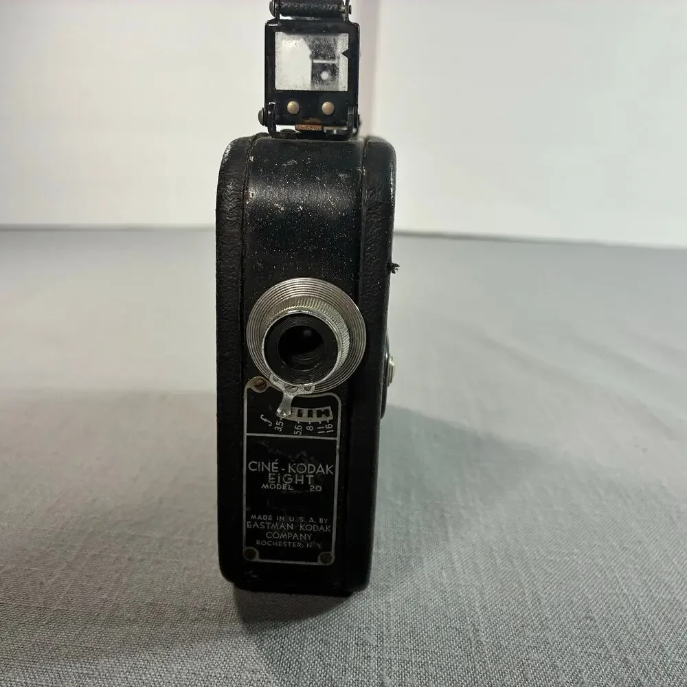 Vintage Cine-Kodak Eight Model 20 8mm Movie Camera Wind-Up Eastman Kodak USA